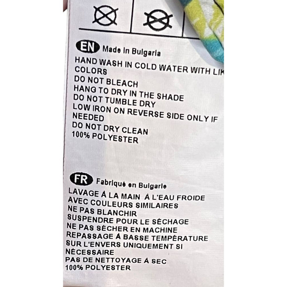 Joseph Ribkoff Women Blouse Style 212239 Floral Tie-Front V-Neck Long Sleeves 4 - Picture 7 of 10